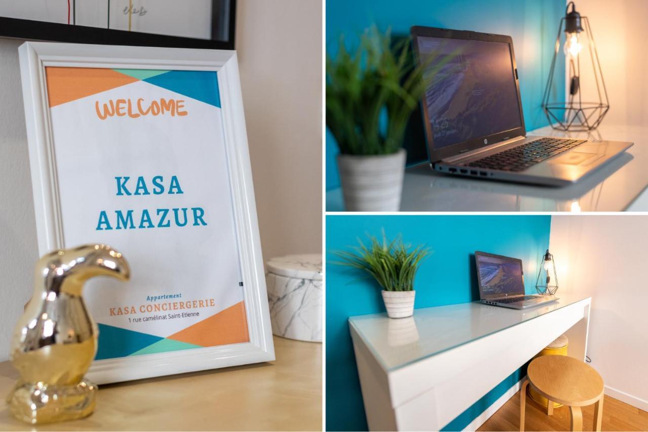 Kasa Amazur - Centre Ville & Cosy แซงต์-เอเตียน ภายนอก รูปภาพ